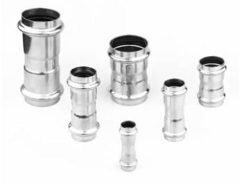 Tipo tipo/V encaixes de aço inoxidável dos encaixes M do ajuste de imprensa sanitários do encanamento de Inox