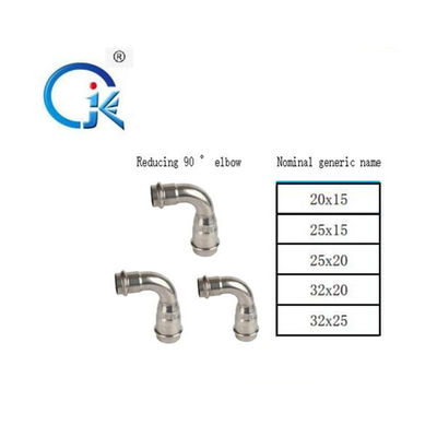 Tipo que de aço inoxidável um OEM masculino do encaixe de tubulação da curvatura dos encaixes aceita