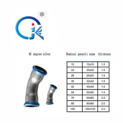 O cotovelo de aço inoxidável de 90 graus 304 níquel o conector rosqueado fêmea masculino branco