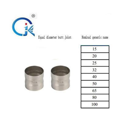 DVGW/WRAS M de aço inoxidável Profile Equal Coupling para a água