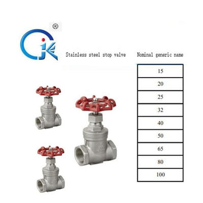 DN8 - DN100 válvula de bola de aço inoxidável 1000PSI de 2 partes 2 anos de garantia