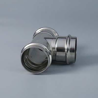 DVGW/WRAS M Profile Press Fittings 1.6MPa que acopla o encaixe de aço inoxidável