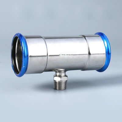 Tubulação de aço inoxidável Eco do ajuste de imprensa do acoplamento da tubulação DN15-DN108 amigável