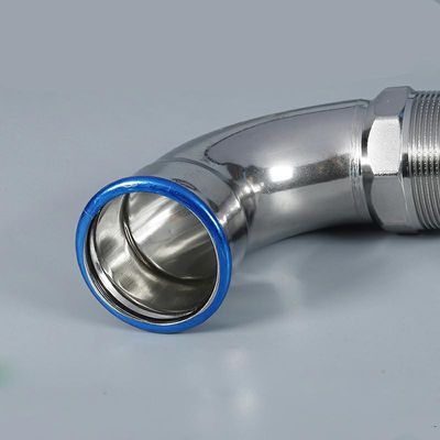 Do cotovelo de aço inoxidável de 90 graus do OEM amostras grátis padrão do ANSI