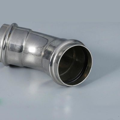 Cotovelo galvanizado do ° dos encaixes 2Mpa 90 da imprensa do aço carbono, linha interna