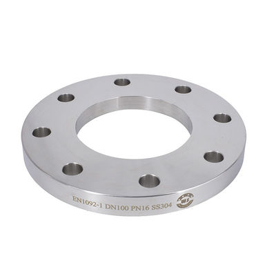 Espessura de parede da flange 1.5-2mm dos encaixes de tubulação de SS304 SS304L SS316